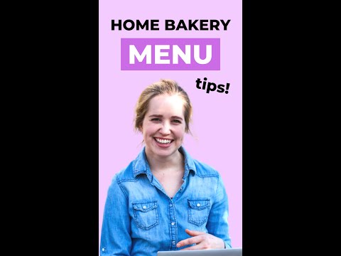 Home Bakery MENU 🍩 What to bake when starting your business! And what mistakes to avoid...